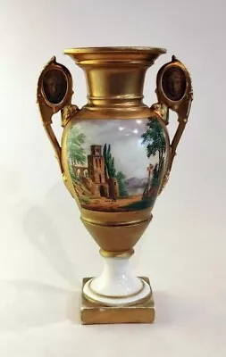 Vintage French Empire-style Porcelain Vase • $125