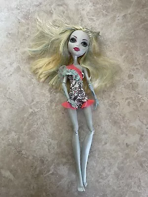 Monster High 11  Doll LAGOONA SWIM CLASS SWIMSUIT BEACH Sea Monster  • $16.95