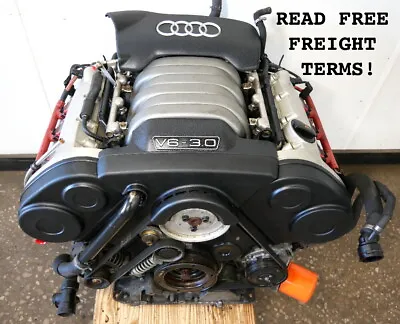 Complete Engine 02-04 Audi A4 B6 A6 C5 AVK 3.0 V6  140k Miles - Genuine • $1899.99