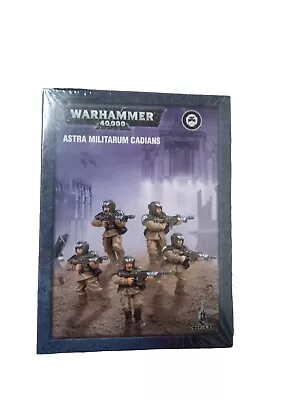 Warhammer 40k Astra Militarum Cadians Imperial Guard OOP NIB Sealed  • £17.50