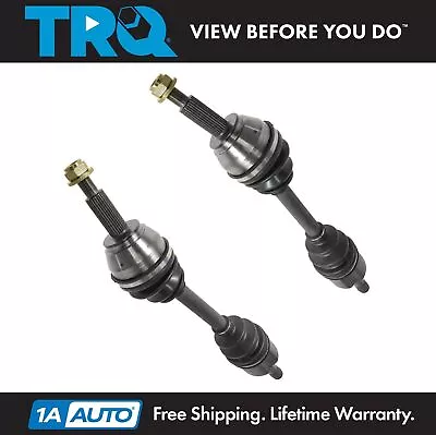 TRQ New CV Axle Shaft Assembly Pair Set Front For Aviator Explorer Mountaineer • $139.95