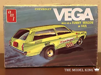 AMT Chevy Kammback Wagon Vega Van Funny Car Model Kit T381 1/25 Scale 1971 #2 • $99