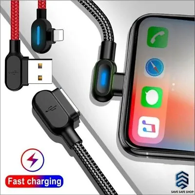 Genuine IPhone For 5 6 7 8 X XS XR 11 12 13 Max LED Charger Fast Cable USB Lead • $7.93