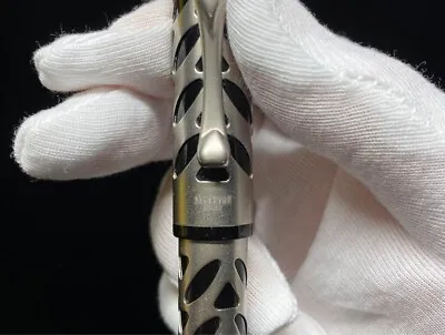 Visconti Skeleton AG925 Silver Fountain Pen Nib 14K F Used Good From Japan • $448.80