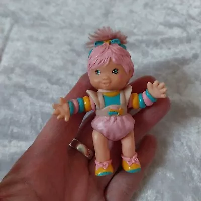 Vintage Rainbow Brite PVC Poseable Figure Doll 1983  3 Inch • £4.99