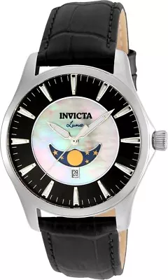 Invicta Vintage MOP Moonphase Dial Men's Watch 23128 • $61.97