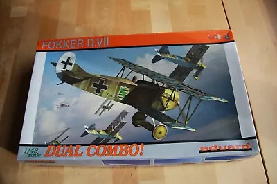 Eduard 1/48 Scale Fokker DVII Dual Combo • £21