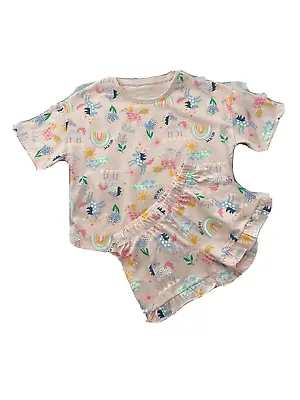 BNNT - F&F Kids - Girls Pyjama Set - Short Sleeves - 4 - 5 Years • £6.99