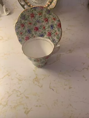 Rosina 5042 Chintz Cup And Saucer MINT • $19.99