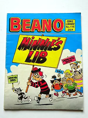 BEANO Comic Library No. 115 - Minnie The Minx Minnie's Lib - 1987 • £3.99