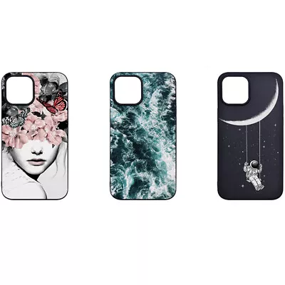 For IPhone 14 Plus 15 14 Anti-scratch Painted Silicone Back Case Phone Cover • $10.99