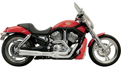 $934.95 • Buy Bassani 1V18R Road Rage II B1 Power 2:1 System 2004 2005 V-ROD  *Free Shipping*