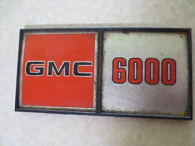 Original GMC 6000 Truck Badge • $30