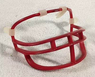 Vintage Riddell Mini Size Football Helmet Plastic Facemask Red • $6