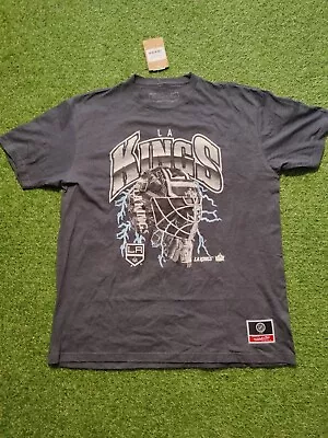 Los Angeles Kings Mitchell & Ness Hockey Graphic T-Shirt XL NWT MSRP $48 • $25