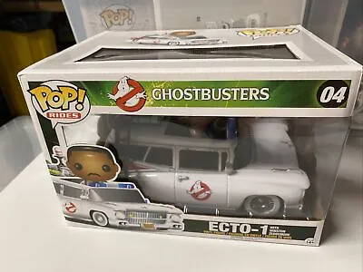 Pop Movies Ghosbusters 3.75 Inch Action Figure Vehicles - Ecto-1 #04 • £125.46