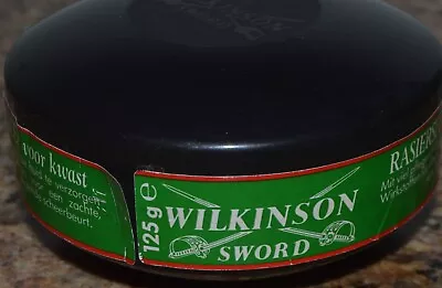 WILKINSON SWORD Vintage New SOAP CAKE 125g IN DISH For Razor Blade Shaving • $17.95