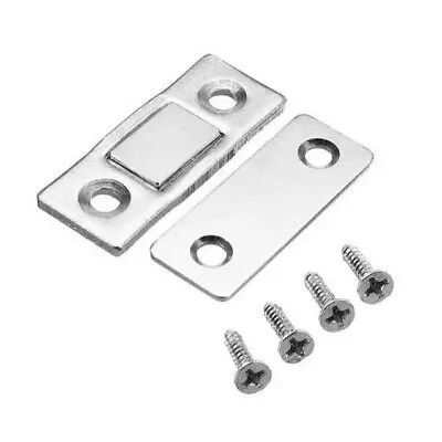 £3.75 • Buy 2 Sets  Strong Magnetic Catch Latch Ultra Thin For Door Cabinet Cupboard Closer