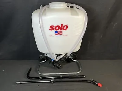 Solo 475-B Diaphragm Pump Backpack Sprayer 4 Gallon Capacity 60 PSI New Open • $56.95