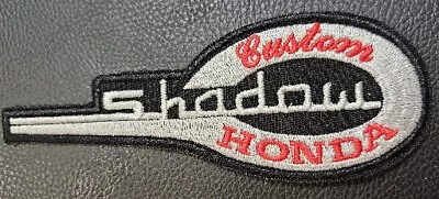 HONDA SHADOW CUSTOM EMBROIDERY PATCH IRON 5-1/2 X 2  FREE SHIP MOTORCYCLES P14 • $8