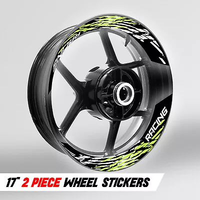 S07B Light Green 2-PIECE Rim Wheel Stickers For YZF-R1M 15 16 17 18 19 20 • $31.93