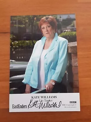 Eastenders - Kate Williams - Hand Signed Cast Card  • £6