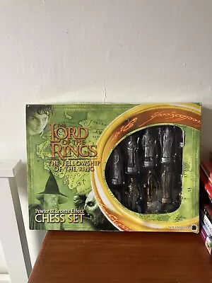 Lord Of The Rings Fellowship Of The Ring Chess Set 2001 Character Games • £29.99
