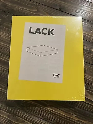 NEW Discontinued IKEA Lack Floating Wall Shelf RARE Yellow 30x26cm 11.75x 10.25 • £24.08