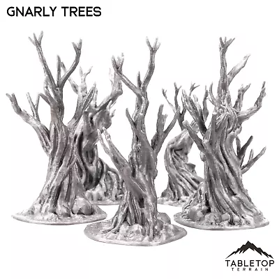 Gnarly Trees - Scatter Terrain - Fantasy Tabletop Terrain  • $83.76