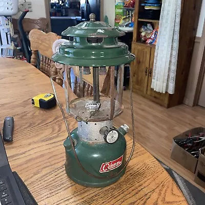 Coleman Double Mantle Lantern Model #220f Dated 1/72 • $24.99