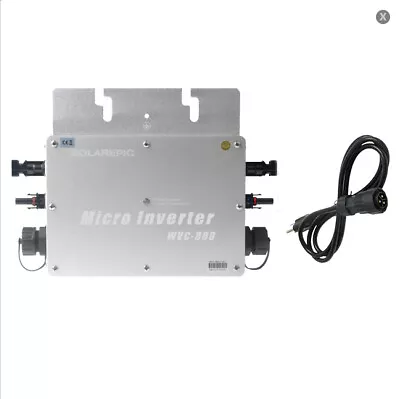 800W Waterproof Grid Tie Inverter DC24V Solar Inverter 110V Or 220V Pure Sine • $98