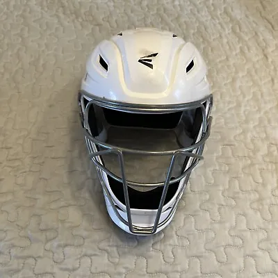 Easton Jen Schro The Fundamental Catchers Helmet Large 7 1/8-7 1/2 White Used • $70