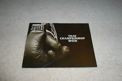 MUHAMMAD ALI V LEON SPINKS. THAT CHAMPIONSHIP PRESS BROCHURE PROGRAMME • £29.99