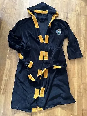 Unisex Velour Harry Potter Hooded Belted Dressing Gown 46” Chest/bust From Boots • £5