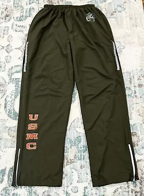 Usmc Us Marine Corps Marines Green Lightweight Reflective Pt Pants Small Regular • $20