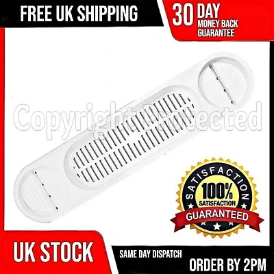 £6.79 • Buy White Bath Rack Plastic Over Across Shelf Caddy Tidy Storage Stand Tray Bathroom