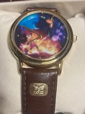 Disney Watch 75th Anniversary Collectable Love And Laughter Mickey/Fantasia RARE • $84.99