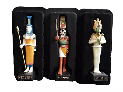Hachette Gods Of Ancient Egypt Figures Statues Collectables Bundle Job Lot X3 • £12.99