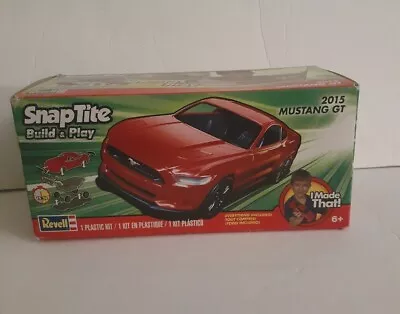 Revell 2015 MUSTANG GT 1/25 Scale Plastic SnapTite Model Kit 85-1694 SEALED • $20