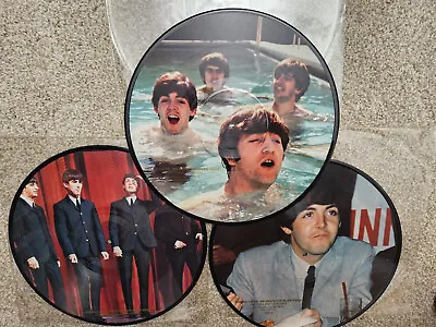 The Beatles LP Picture Disc 3pcs • $159.99