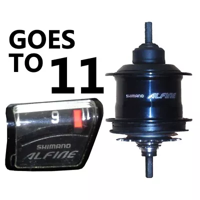 Shimano Alfine SG-S700 11-Speed Internally Geared 32h Rear Hub Black • $100