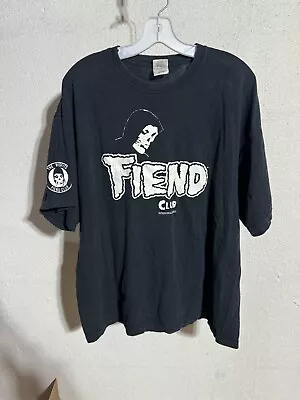 Vintage 2000s Misfits Fiend Club Glow In The Dark T Shirt XL Samhain Danzig Punk • $75