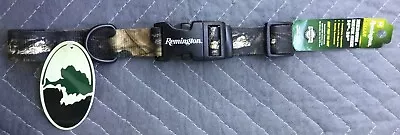 NEW Remington Medium Adjustable 14”-20” Mossy Oak Camo Nylon Hunting Dog Collar • $4.99