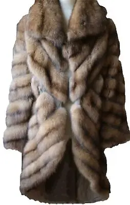 Dennis Basso Sable Fur Coat Uk 12 • £20000