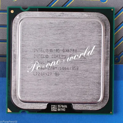 Intel Core 2 Extreme QX6700 QX6800 QX6850 QX9650 LGA 775 Quad-Core Processor CPU • £80.18