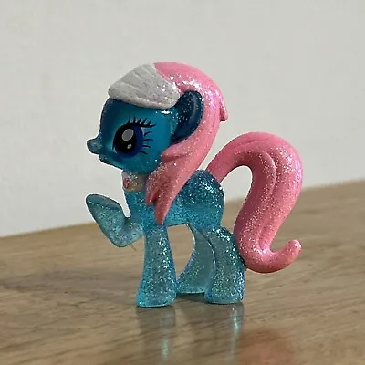 My Little Pony   G4 Mini Figure  Blind Bag Lotus Blossom Glitter Translucent • £3