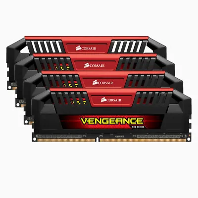 Corsair Vengeance Pro 32GB 16GB 8GB 4GB DDR3 1600MHz CL9 PC3-12800 Memory LOT BT • $83.59