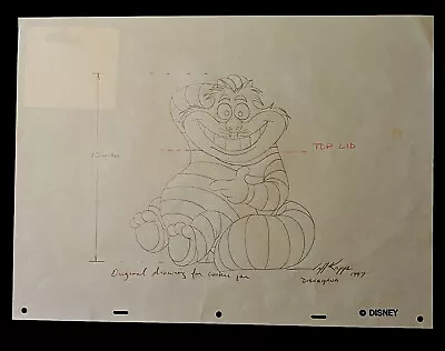 Disneyana Convention 1997 Cheshire Cat Cookie Jar Original Art By Jeff Kapp • $160.18