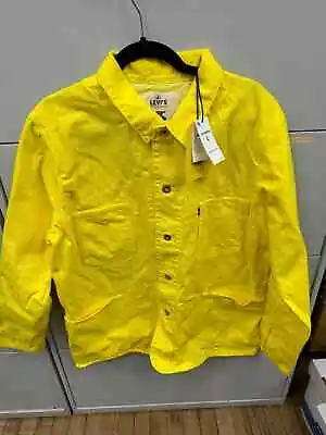 Levi’s Made & Crafted X Poggy Sack Coat Jacket Yellow Made In Japan • $125