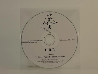 £4.52 • Buy U.R.P STYLE (D75) 2 Track Promo CD Single Plastic Sleeve DUMB ANGEL